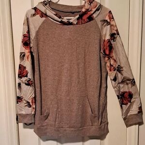 Women's Top. Lightweight hoodie.